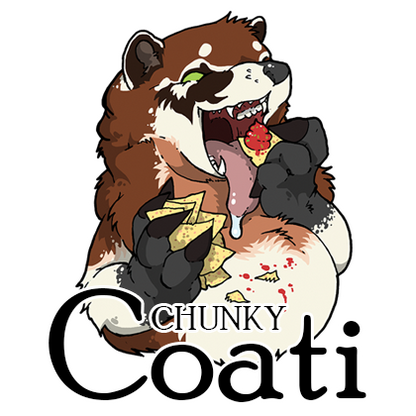 Chunky Coati - Bleu